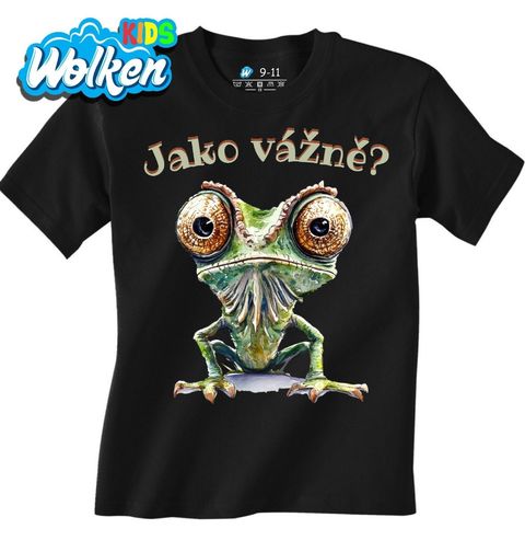 Obrázek produktu Dětské tričko Překvapený Chameleon Jako vážně?