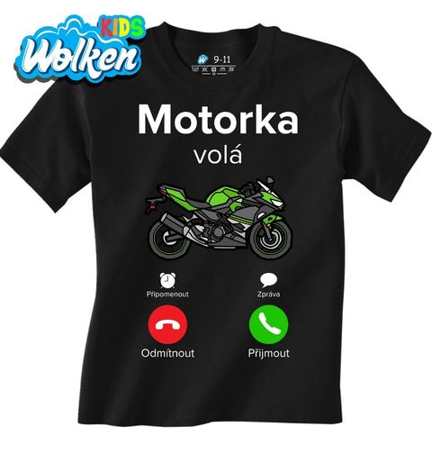 Obrázek produktu Dětské tričko Motorka volá Phone Call