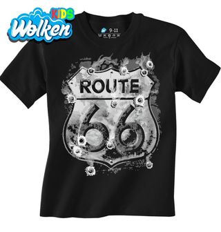 Dětské tričko Route 66 Legendární trasa, nekončící příběh.jpg