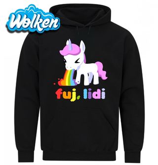 Mikina Introvert Jednorožec Fuj, lidi!.jpg