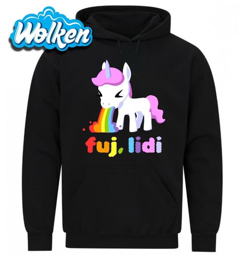 Obrázek produktu Pánská mikina Introvert Jednorožec Fuj, lidi!