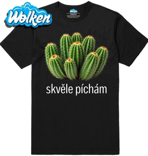 Obrázek produktu Pánské tričko Kaktus Skvěle píchám