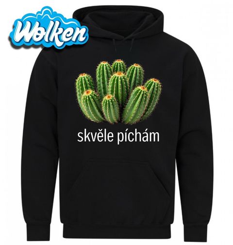 Obrázek produktu Pánská mikina Kaktus Skvěle píchám