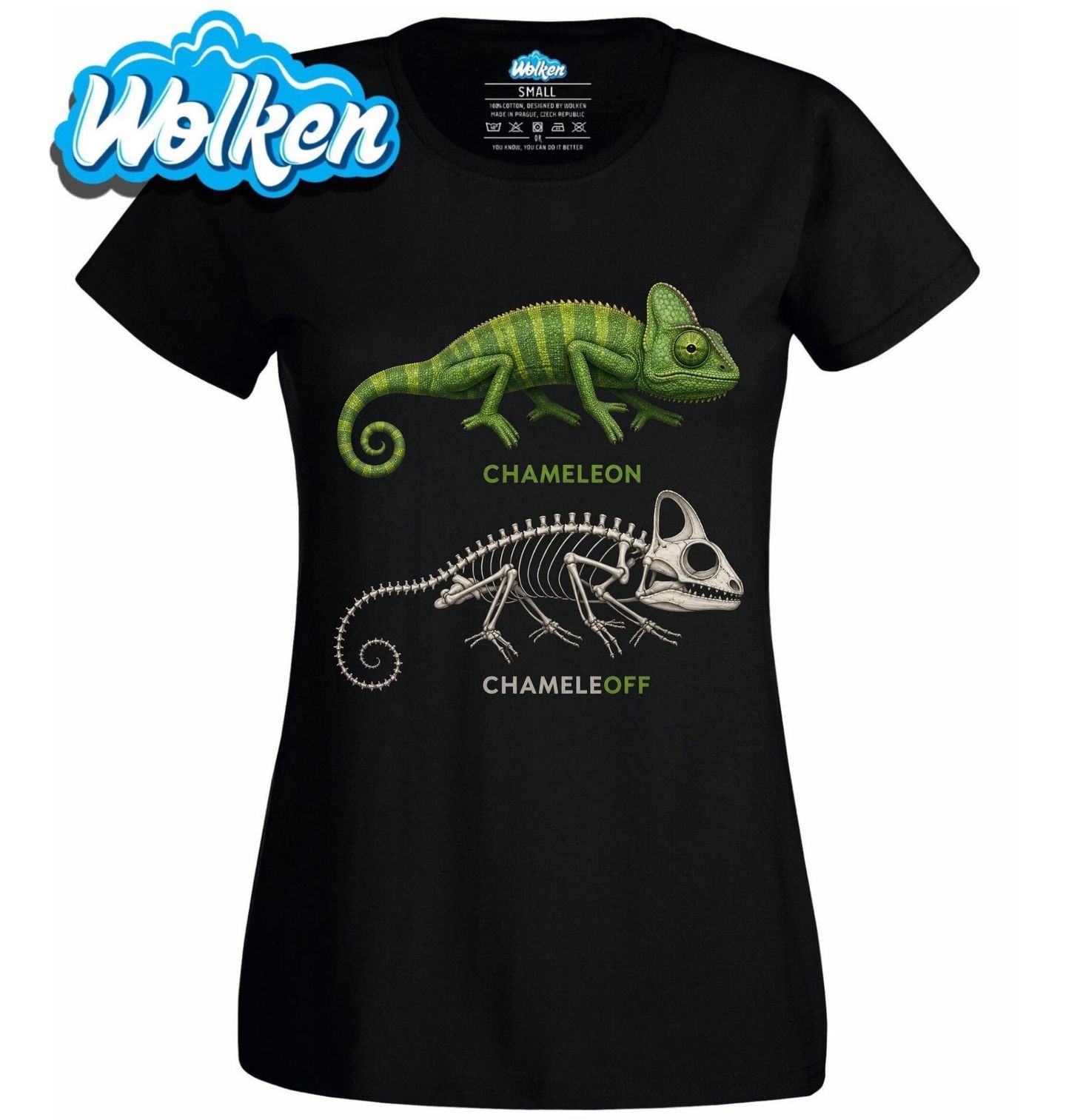 Dámské tričko Chameleon ON _ OFF.jpg