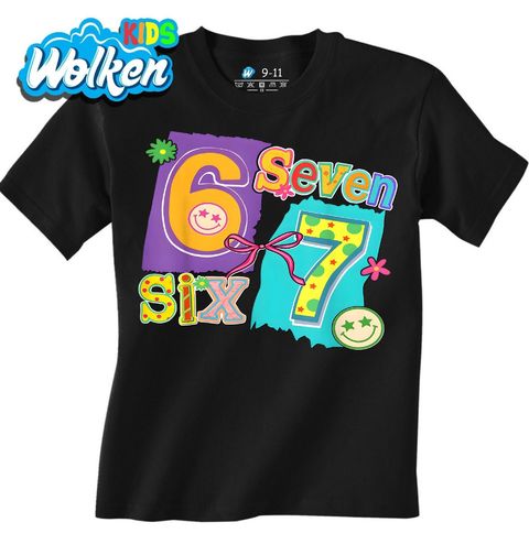 Obrázek produktu Dětské tričko Barevný Six Seven 67