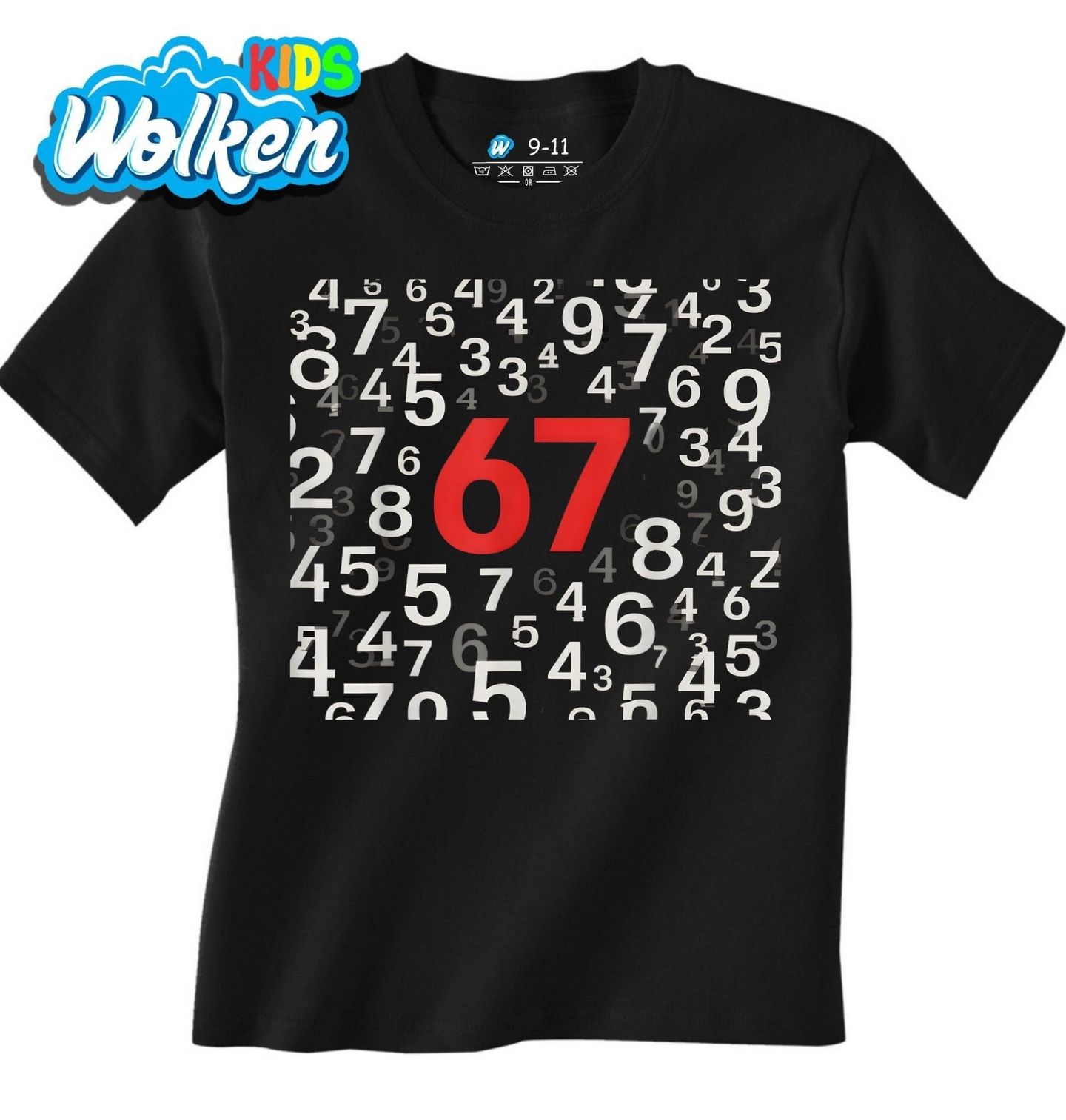 Dětské tričko Digitální Kód Six Seven 67.jpg