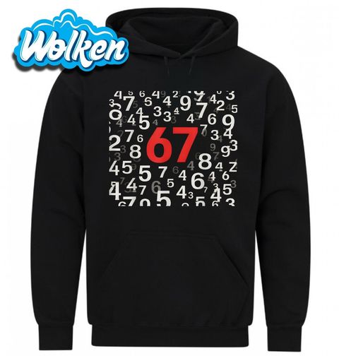 Obrázek produktu Pánská mikina Digitální Kód Six Seven 67
