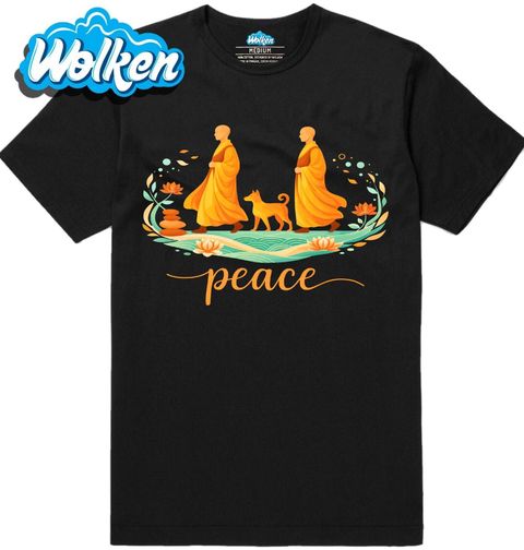 Obrázek produktu Pánské tričko Indický Pes Aloka Peace