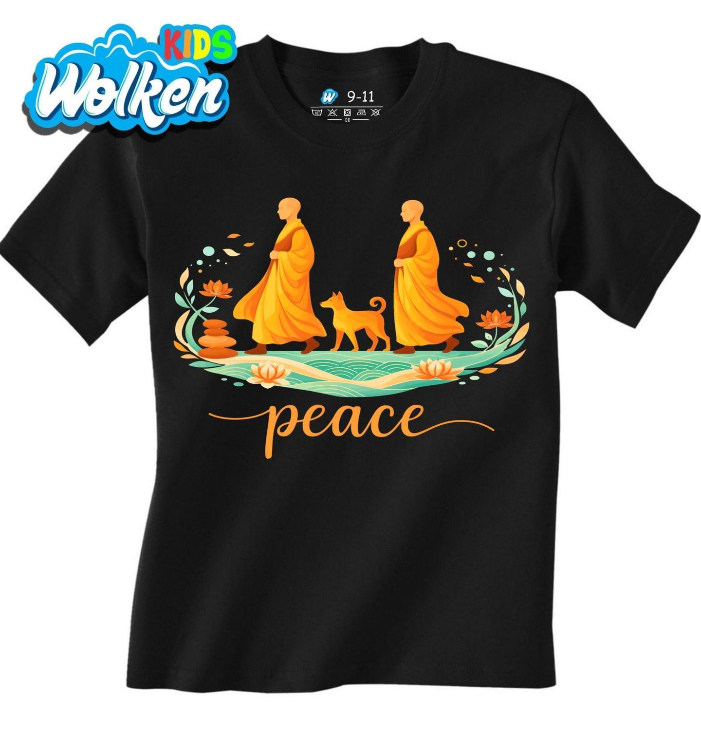 Dětské tričko Indický Pes Aloka Peace.jpg