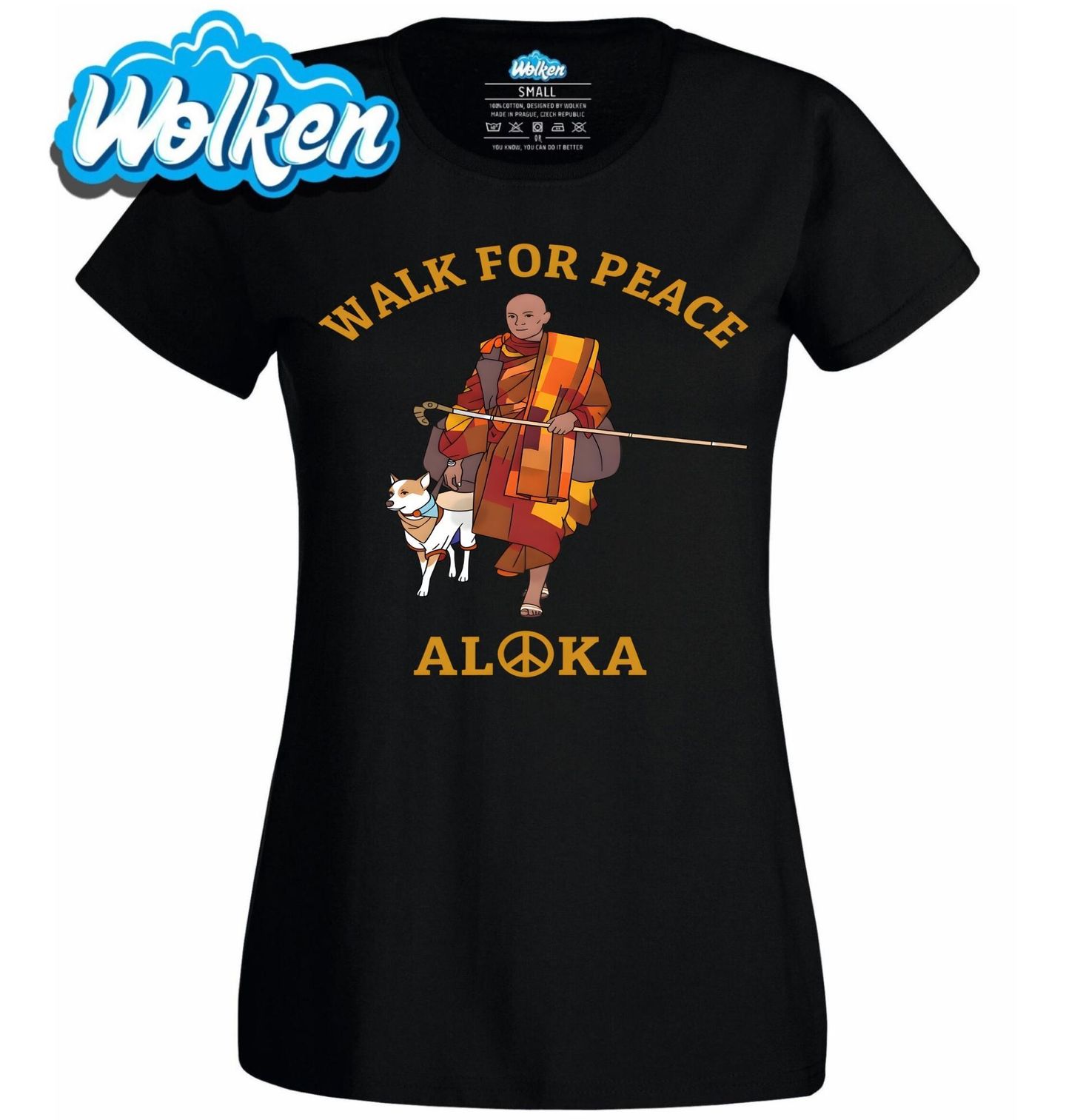 Dámské tričko Aloka Walk for Peace.jpg