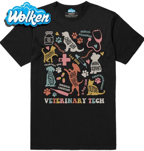 Obrázek produktu Pánské tričko Veterinář Veterinary Tech
