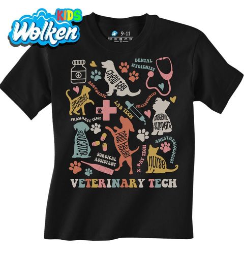 Obrázek produktu Dětské tričko Veterinář Veterinary Tech