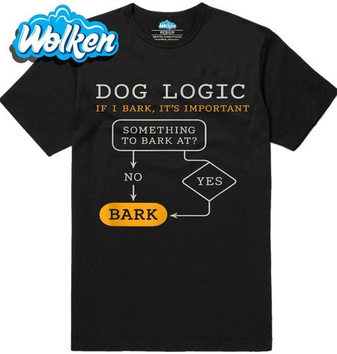 Obrázek produktu Pánské tričko Psí Logika Když štěkám, je to důležité