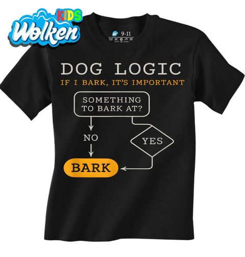 Obrázek produktu Dětské tričko Psí Logika Když štěkám, je to důležité