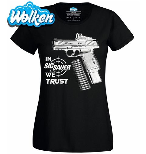 Obrázek produktu Dámské tričko Samonabíjecí Zbraň SIG SAUER P365