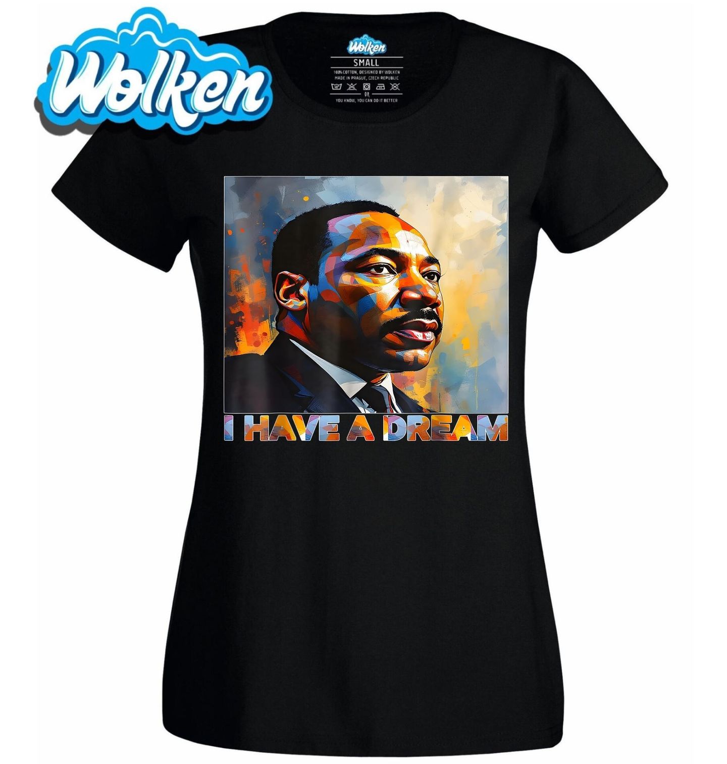 Dámské tričko Martin Luther King I Have a Dream.jpg