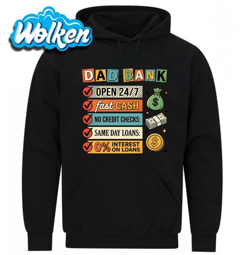 Obrázek produktu Pánská mikina Tátova banka Dad Bank