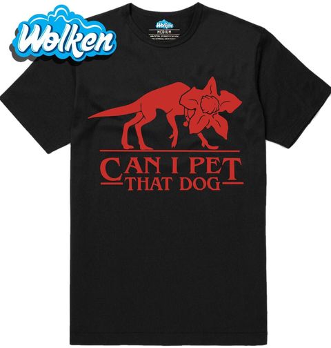 Obrázek produktu Pánské tričko Demogorgon Can I Pet That Dog Stranger Things