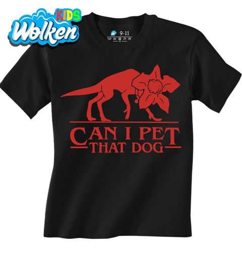 Obrázek produktu Dětské tričko Demogorgon Can I Pet That Dog Stranger Things