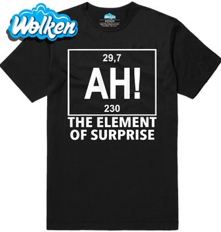 Pánské tričko Chemické prvky AH! Element Překvapení.jpg