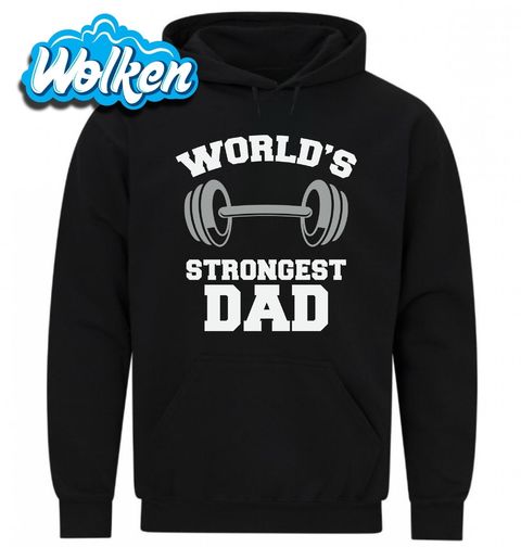 Obrázek produktu Pánská mikina Nejsilnější Táta na Světě World’s Strongest Dad