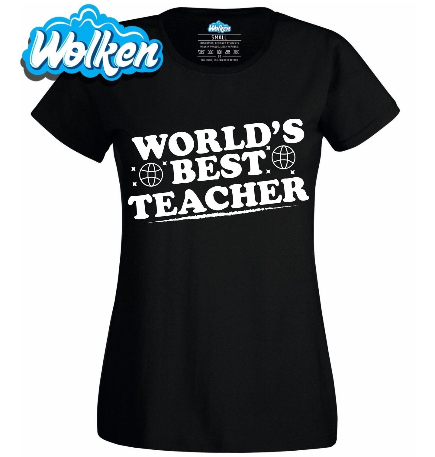 Dámské tričko Nejlepší Učitel na Světě World’s Best Teacher.jpg