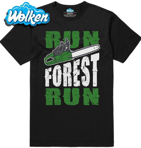 Obrázek produktu Pánské tričko Motorová Pila Run Forest Run