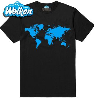 Pánské tričko Mapa světa World map.jpg