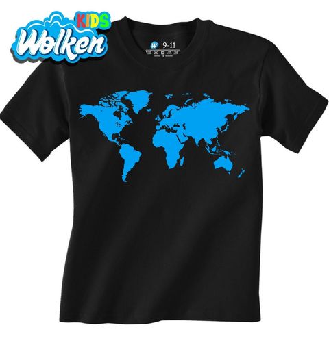 Obrázek produktu Dětské tričko Mapa světa World map