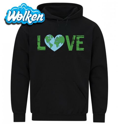 Obrázek produktu Pánská mikina Láska k Planetě LOVE