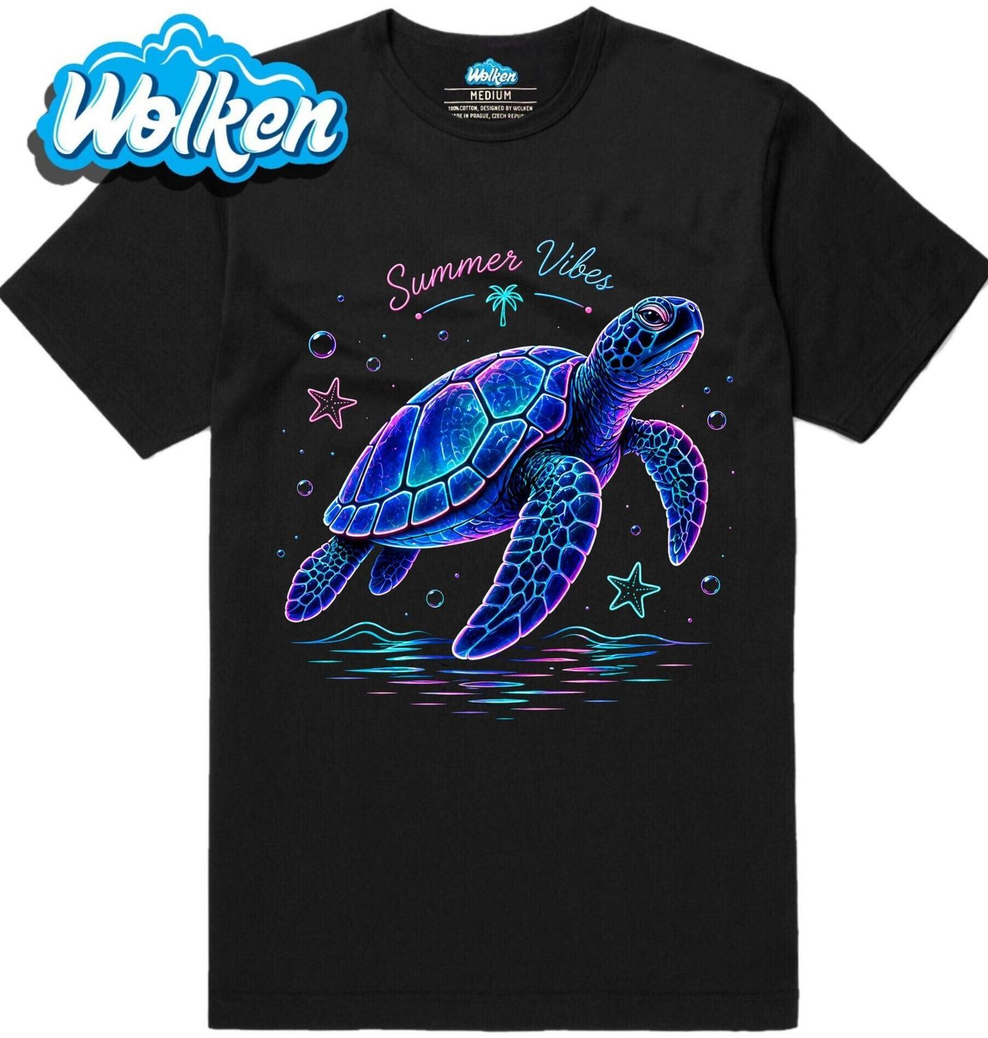 Pánské tričko Mořská Želva Summer Vibes.jpg