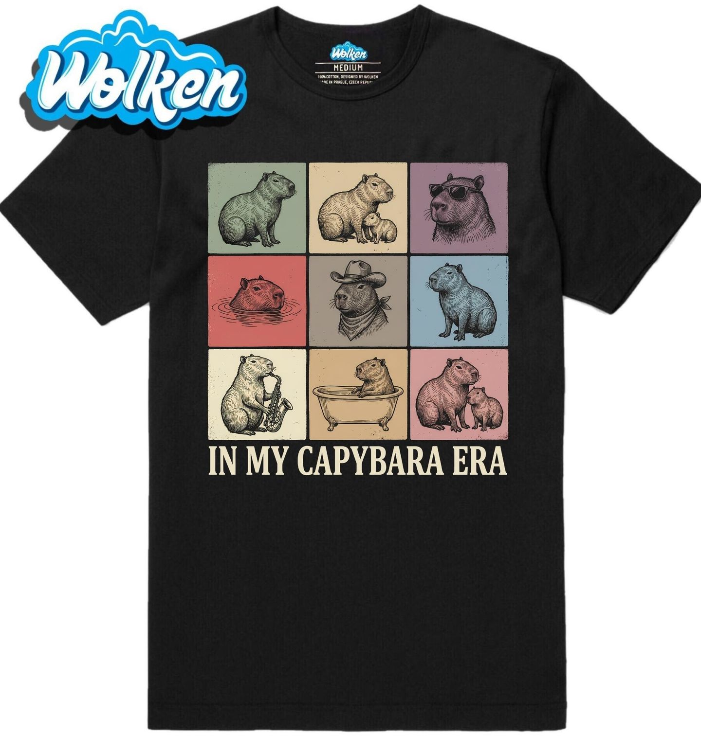 Pánské tričko Moje kapybaří éra In My Capybara Era.jpg