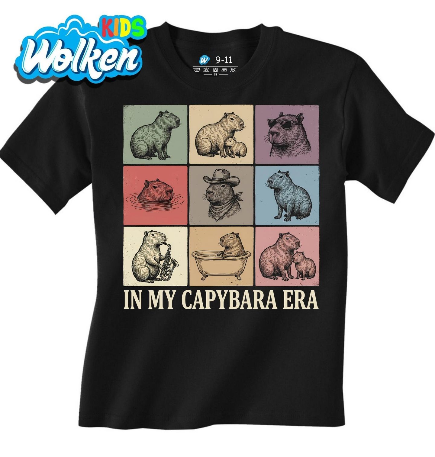 Dětské tričko Moje kapybaří éra In My Capybara Era.jpg