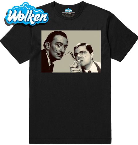 Obrázek produktu Pánské tričko Salvador Dalí a kadeřník Mr. Bean