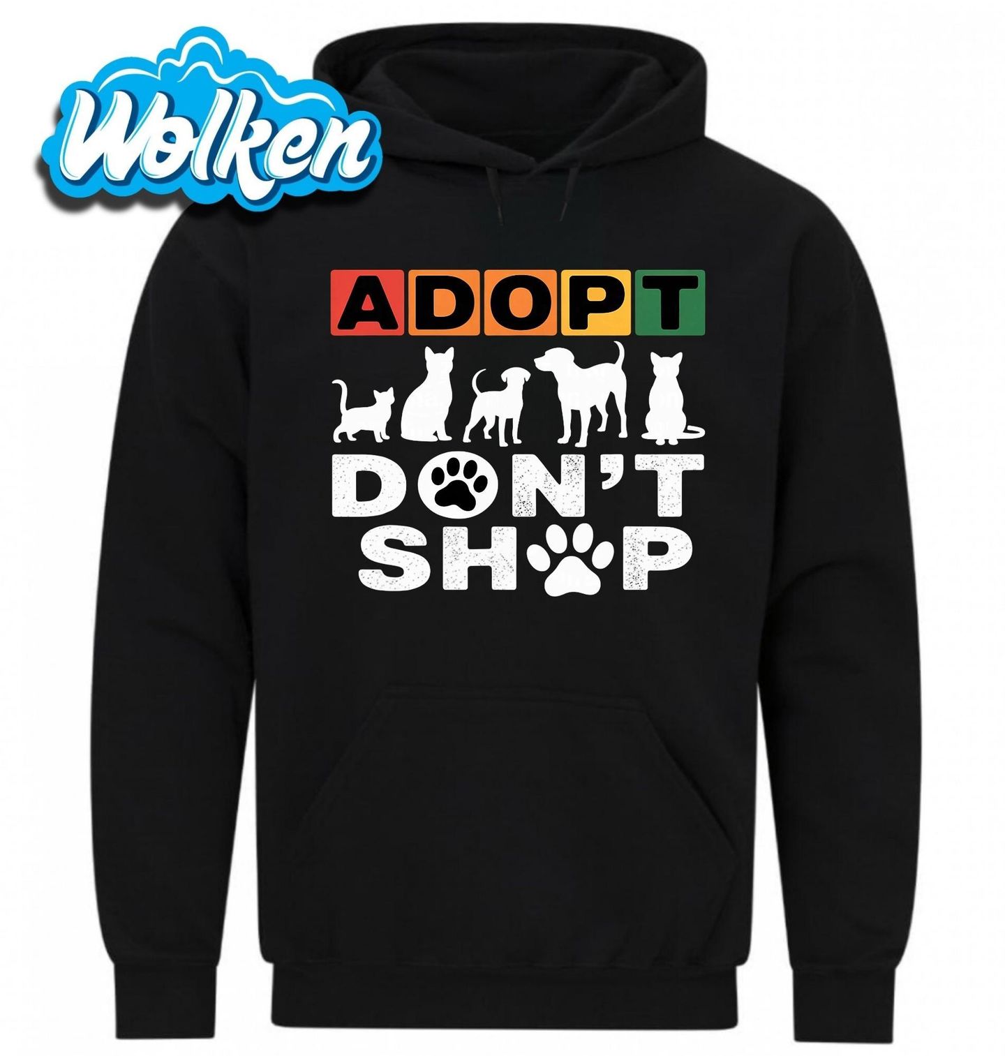 Mikina Adoptuj, nekupuj Adopt Don’t Shop.jpg