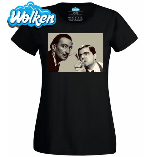 Obrázek produktu Dámské tričko Salvador Dalí a kadeřník Mr. Bean