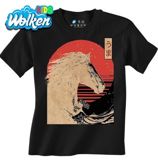Dětské tričko Japonský Kůň v Moři.jpg