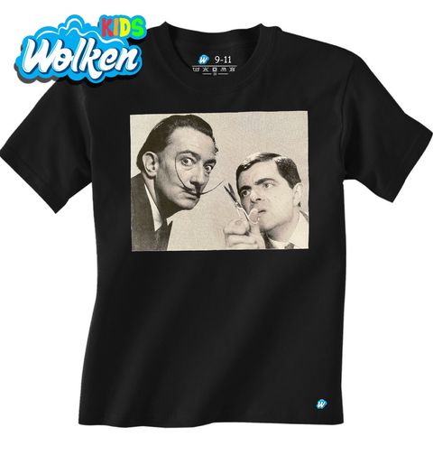 Obrázek produktu Dětské tričko Salvador Dalí a kadeřník Mr. Bean