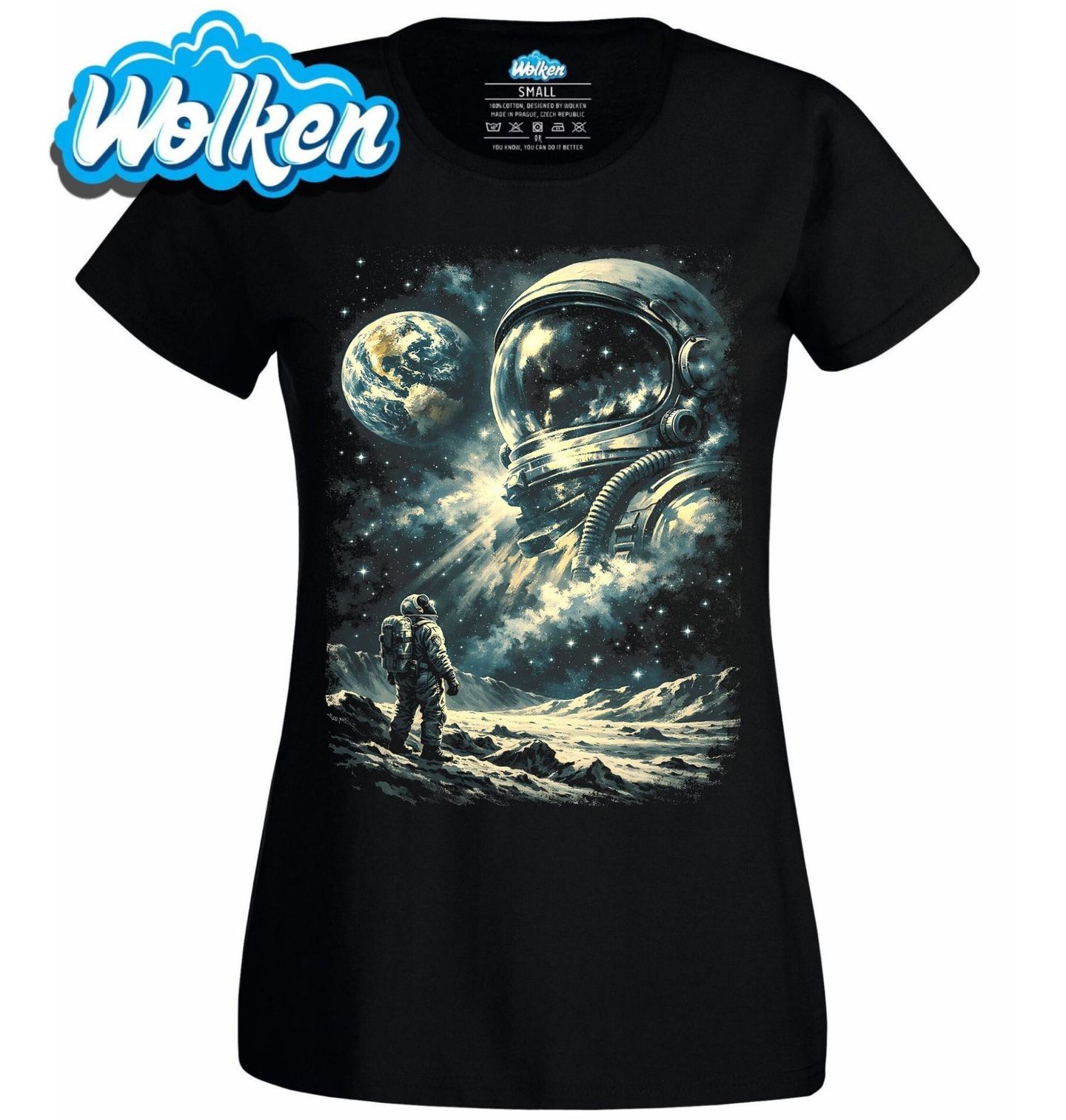 Dámské tričko Astronaut v Nekonečném Vesmíru.jpg