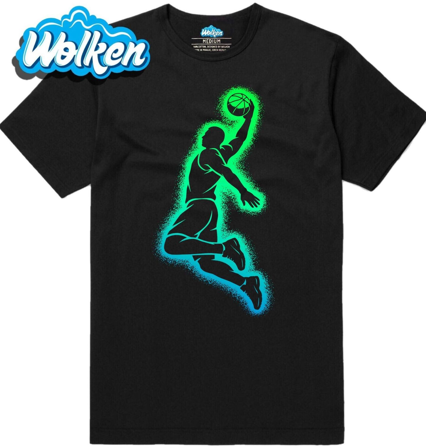 Pánské tričko Neonový Basketbalista.jpg