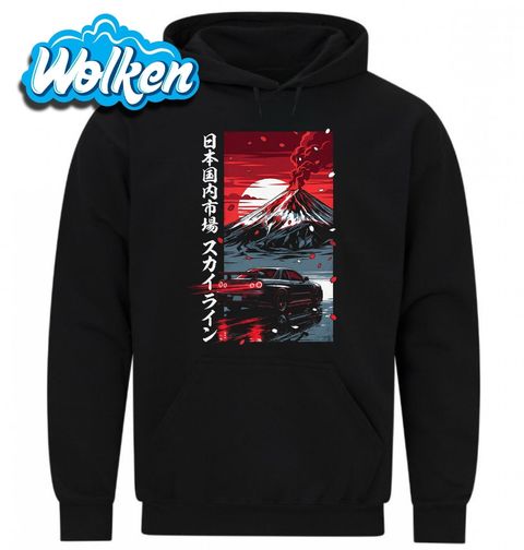 Obrázek produktu Pánská mikina Nissan Skyline u Hory Fudži