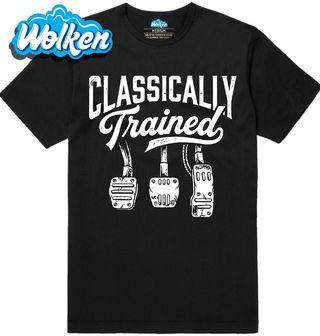 Pánské tričko Spojka Klasicky vytrénovaný Classically Trained.jpg