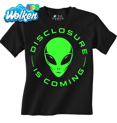 Obrázek produktu Dětské tričko Mimozemšťan Disclosure is coming