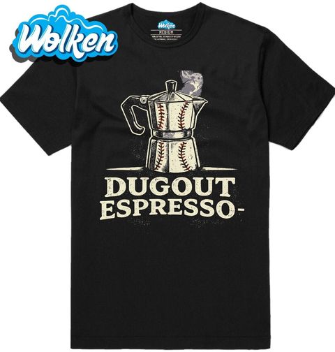 Obrázek produktu Pánské tričko Baseballové Espresso ze Střídačky Dugout Espresso