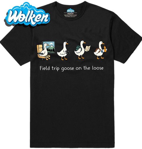 Obrázek produktu Pánské tričko Výletní Husa na Svobodě Field trip goose on the loose
