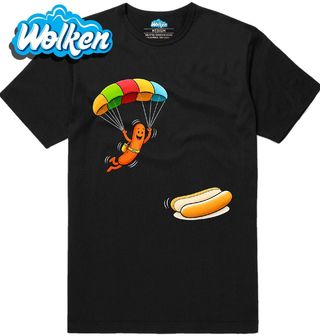 Pánské tričko Létající Párek Skydiving Hotdog.jpg