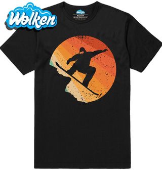 Pánské tričko Retro Snowboard.jpg
