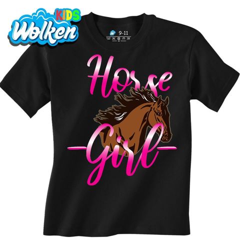 Obrázek produktu Dětské tričko Milovnice Koní Horse Girl
