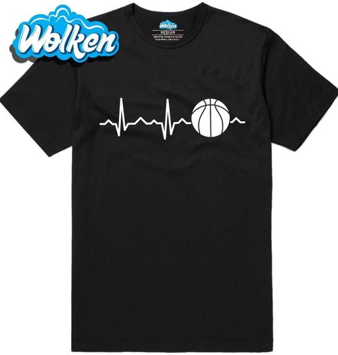 Obrázek produktu Pánské tričko Kardiogram a Basketbal