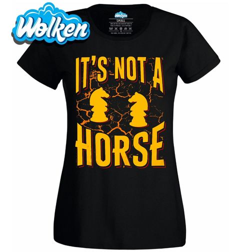Obrázek produktu Dámské tričko Jezdec To není Kůň It’s Not a Horse